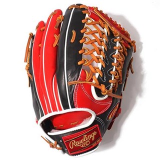 Rawlings [GKWXPRY702] 재팬 캐나디언킵 프로프리퍼드 어센틱 커스텀오더 (적+검) 외야 13인치, 1개