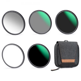 82mm K&F Concept Magnetic 자석 필터 5 Kit GND8+ND8+ND64+ND1000+Magnetic Adapter Ring+Filter Pouch, 55-82mm, 1개
