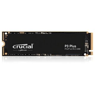 크루셜 P3 500GB SSD 사용 모습
