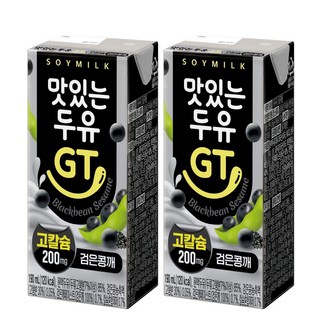 남양유업 맛있는두유GT 식물성단백질 검은콩 깨 칼슘 두유 190ml 72개