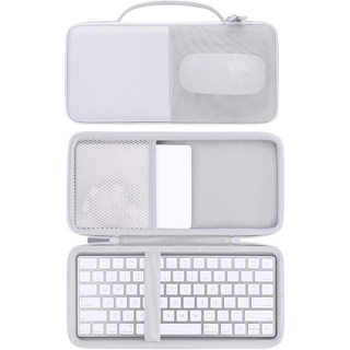 숫자 키패드 매직 마우스 트랙패드가 포함된 Apple Magic Keyboard와 호환되는 Aenllosi 하드 운반 케이스, [01] 매직 키보드 + 마우스의 경우