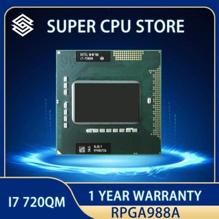 인텔 코어 i7-640M i7 SLBTN 프로세서 4W 35W 소켓 G1 2.8 GHz 듀얼 쿼드 스레드 CPU / rPGA988A, 한개옵션0, 1개