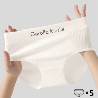 파리카노 여성 고탄력 순면 팬티 5장세트