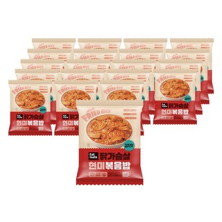 [랭킹닭컴] 잇메이트 닭가슴살 현미볶음밥 김치맛, 20개, 200g