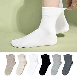 디몽디 여자 무압박 양말 조임 자국없이 발이편한 6켤레 임산부 학생