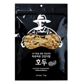 넛츠팜 캘리포니아 호두, 1kg, 4개