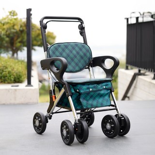어르신보행기 할머니유모차 노인보행기 노인보행보조기 접이식 실버카 높이조절 수납가능 홈쇼핑판매상품, 1개