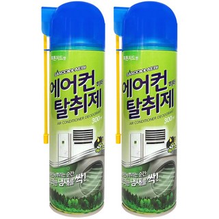 산도깨비 에어컨 탈취제 300ml 가정용 차량용 히터탈취제 공용, 2개