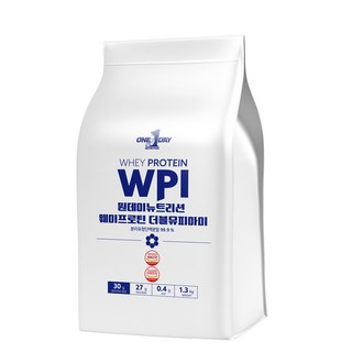 원데이뉴트리션 WPI 웨이 프로틴 단백질 1.3kg (포대유청) – 1개 헬스단백질보충제 원데이뉴트리션 WPI 웨이 프로틴 단백질 1.3kg (포대유청) – 1개 헬스단백질보충제