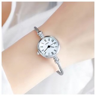 와이어 뱅글 여성 손목시계(실버/로마숫자) 277393