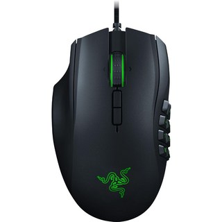 Razer Naga Left-Handed Edition 왼손잡이 사용자를위한 인체 공학적 MMO 게임용 마우스
