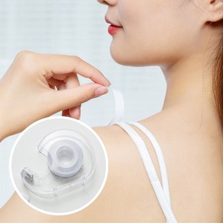 지피코 패션 속옷 끈 파인 옷 고정 양면 테이프, 1개, 본품 섬유테이프