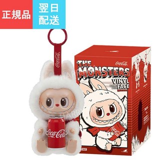 팝마트 더몬스터즈 코크 협업 키링 인형 블라인드박스 피규어, 1개