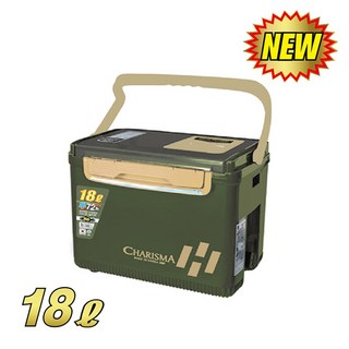 해동 카리스마 아이스박스 카키BR(브라운) 낚시쿨러 18리터 18L HB-237, 1개, 카키BR