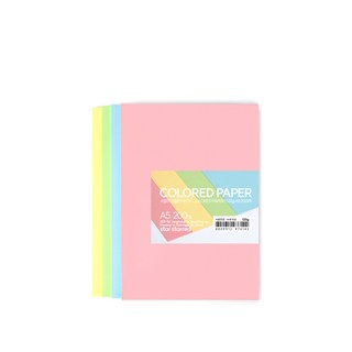 star starred 4컬러 도톰한 색지(4 COLORED PAPER) 120g A5 200매 상품 이미지