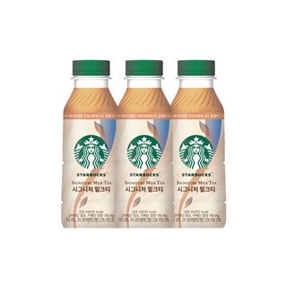 스타벅스 시그니처 밀크티 325ml x 6페트