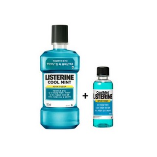 리스테린 쿨민트750ml+100ml 대용량 구강청결제 구취제거 가글 가그린, 1개, 850ml