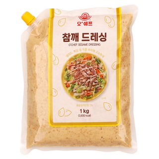 참깨드레싱1kg오뚜기, 없음, 참깨드레싱1kg/오뚜기, 1개, 1kg