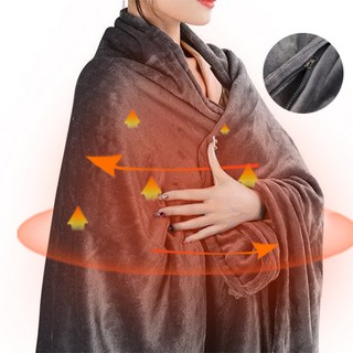 프리미엄 극세사 진기 온열 담요 무선 캠핑용 휴대용 USB 무릎 온열 담요, 그레이 이메텍전기담요 프리미엄 극세사 진기 온열 담요 무선 캠핑용 휴대용 USB 무릎 온열 담요, 그레이 이메텍전기담요