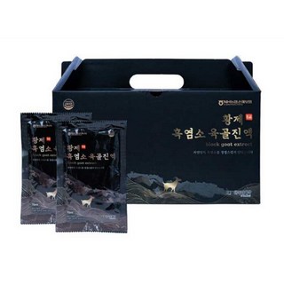 [HACCP인증] 한국팜제약 황제 흑염소 육골진액, 1박스, 2.1L