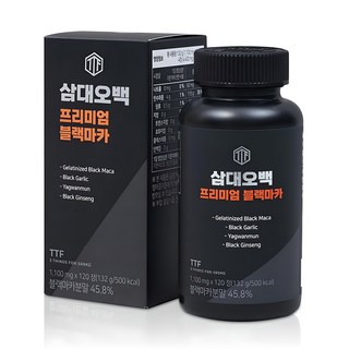삼대오백 프리미엄 블랙마카, 120정, 132g, 1개