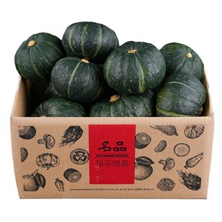 그대의밥상 제주 미니 밤호박(보우짱), 1개, 3kg