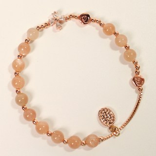 팔찌묵주 1단 문스톤으로 문제 해결하기