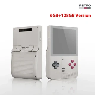 레트로이드 포켓 클래식 가방 포함 휴대용 게임 콘솔 392인치 화면 6GB 128GB G1 Gen2 비디오 RP, 01 CHINA, 13 Retro
