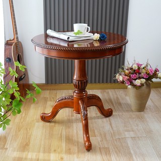 원형 엔틱 빈티지 사이드테이블 티테이블 부부 유럽풍 60x60/높이 48x62, 60 60 60cm 가로세로높이