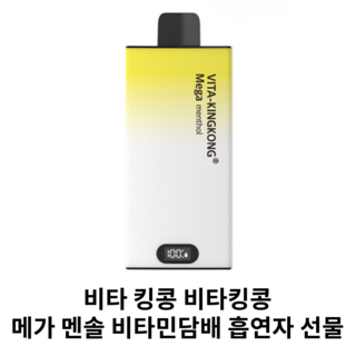 비타킹콩 메가 멘솔 비타민담배