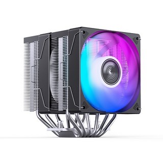 JONSBO CR-3000E RGB CPU쿨러 [블랙/화이트], 블랙, 1개, 선택하세요