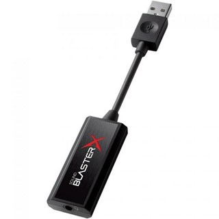 크리에이티브 사운드 블래스터X G1 7.1 휴대용 HD 게이밍 USB DAC 및 카드70SB171000000, 1개