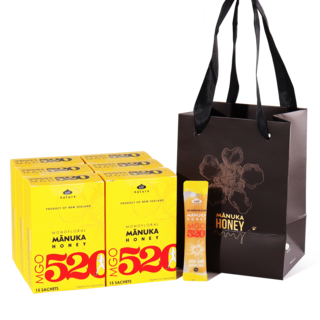와일드네이처 마누카꿀 MGO 520+ UMF 15+ 동일수치 스틱 15개입, 6박스, 150g