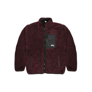 Stüssy(스투시) reversible fleece-texture jacket