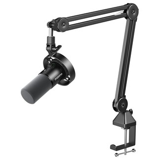 마오노 USB XLR 노이즈캔슬링 다이나믹 마이크 프로 레코딩 팟캐스트 방송용 게이밍 PD300X, PD300X_S(암 스탠드형)