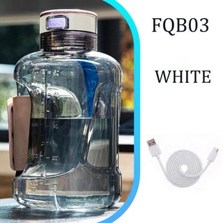 휴대용 스포츠 수소 탄산 물병 충전식 물 발생기 분자 물컵, 1개, 6. FBQ3 White