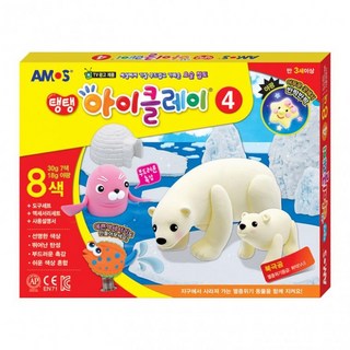 아모스 아이클레이 30g x 8색 각종도구 칼라점토 아이클레이세트, 상세페이지 참조, 상세페이지 참조