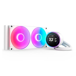 NZXT KRAKEN ELITE V2 280 RGB 대원씨티에스 수냉 CPU 쿨러 (화이트), 1개, 화이트, KRAKEN ELITE V2 280 RGB 대원