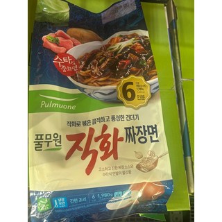 풀무원 직화 짜장면 6인분 1980g, 1개