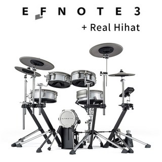 EFNote3 5기통 전자드럼 사용 모습