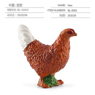 미니 농장 동물 모형 세트, 1개