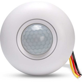동작감지센서 LED 천장 장착형 적외선 모션 스위치, 흰색 (2선식) K218R, 1개