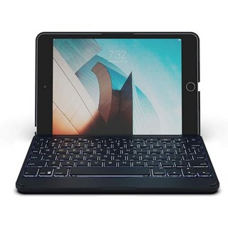 ZAGG Folio 블루투스 Tablet 키보드 Backlit 7 Colors Made for 애플 iPad Mini 5 (7.9인치) Charcoal