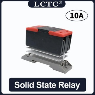 레일 마운트 솔리드 스테이트 릴레이 SSR 단상 DC 제어 방열판 포함 AC DC AC 제어 10A 25A 40A 60A 80A 100A 120A Din, 4) 10A - DC-DC, 3) 10A - DC-DC