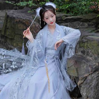 한복 드레스 코스프레 레이스 스타일 요정 한푸 공연 의상 퓨전한복 피로연 자수 전국 여름 무용 여성