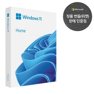 MS정품인증점 Windows 11 Home FPP 한글 처음사용자용 영구사용
