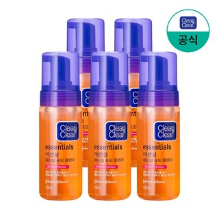 클린앤클리어 에센셜 훼이셜 포밍 클렌저