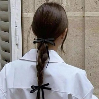[제제바이브] 발레코어 두겹 리본 1+1 리본 헤어 2개세트 상품 이미지