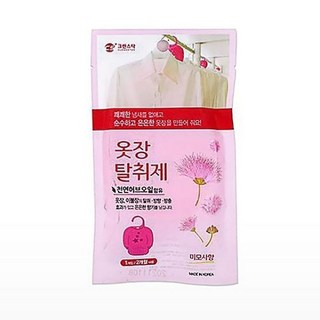 옷장냄새제거 옷장용탈취제 미모사향