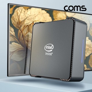 Coms 초소형 미니 PC 소형 컴퓨터 무소음